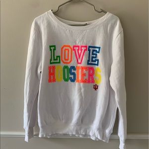 Neon Indiana Hoosiers Sweatshirt